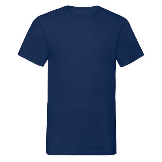 T-shirt manica corta 100% cotone con scollo a “V”