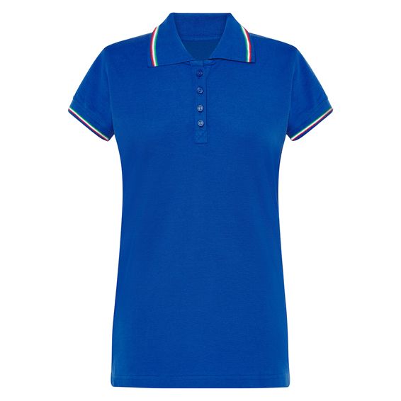 Polo manica corta 200gr 100% cotone donna