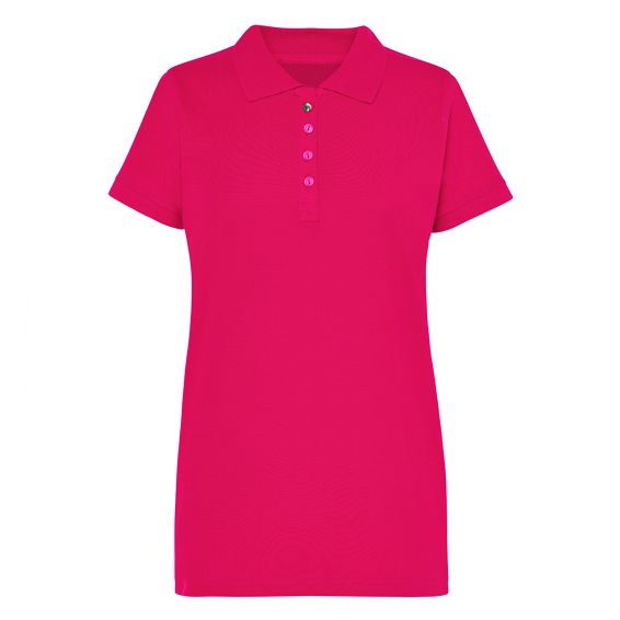 Polo manica corta 180gr 100% cotone donna