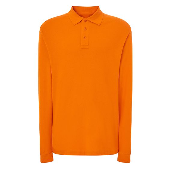 Polo manica lunga 200gr 100% cotone