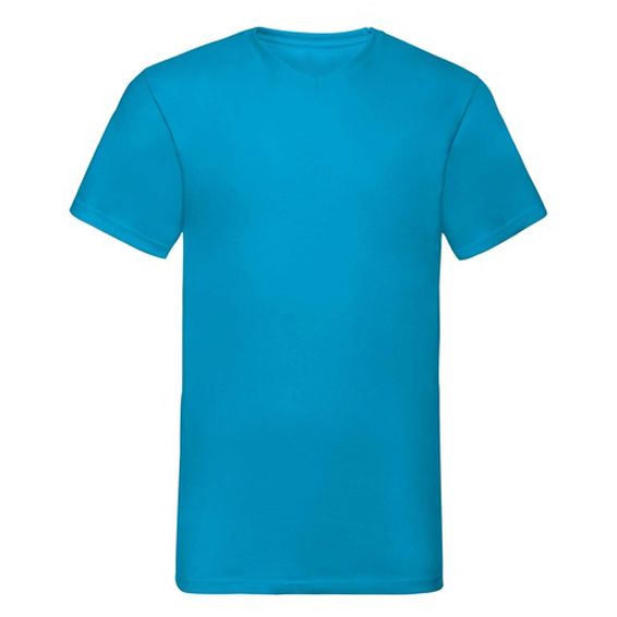 T-SHIRT 165gr 100% cot. manica corta scollo a V