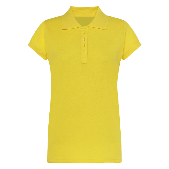 Polo manica corta 180gr 100% cotone donna
