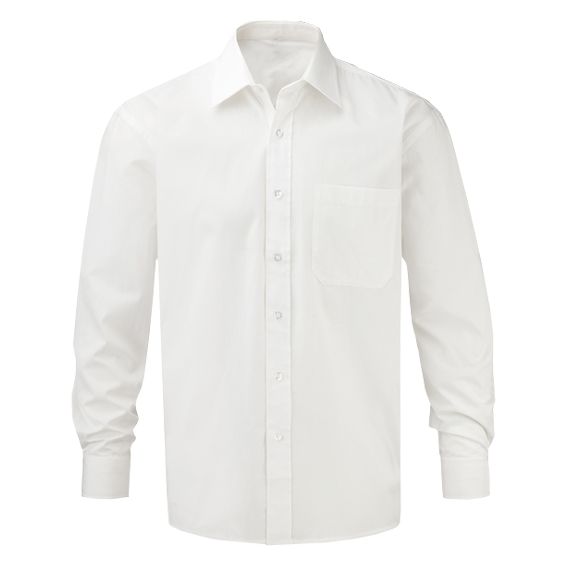 Camicia manica lunga 100%cot. 107g/m²