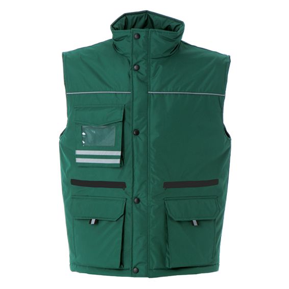Gilet 100% poliestere pongee 180 g/m² + 180 g/m²