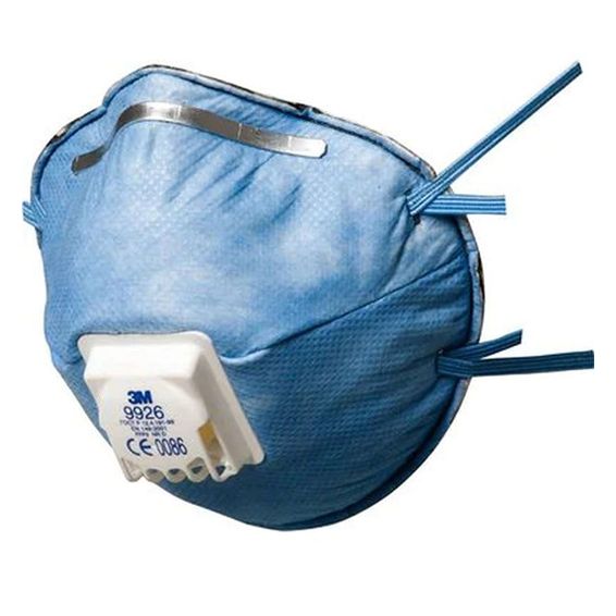 Respiratore per polveri a carboni attivi 3M