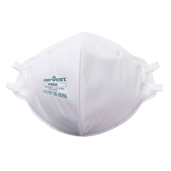 Mascherina pieghevole FFP3 Dolomia senza valvola