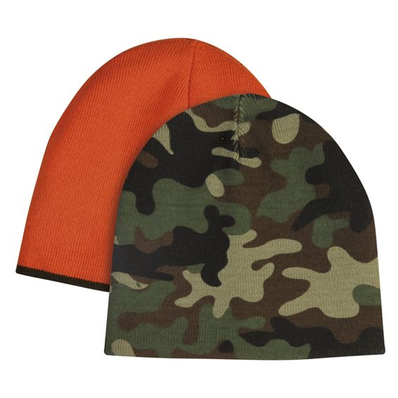 Cappellino zuccotto double face acrilico