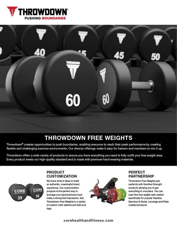 THROWDOWN URETHANE BARBELL SET