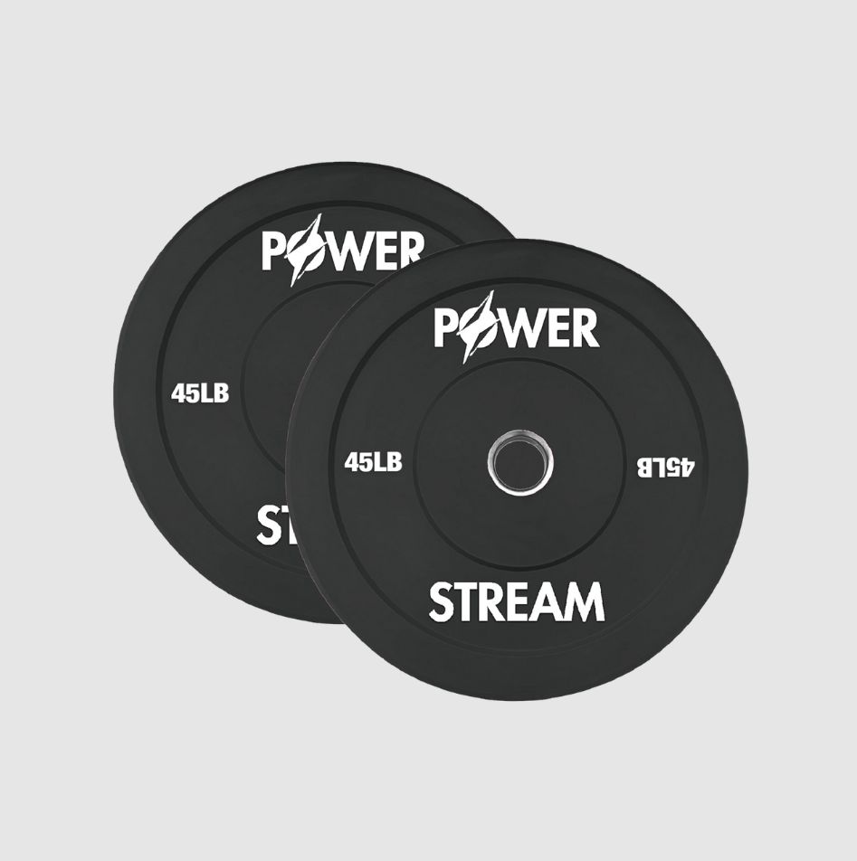 PowerStream Black Bumper Plate
