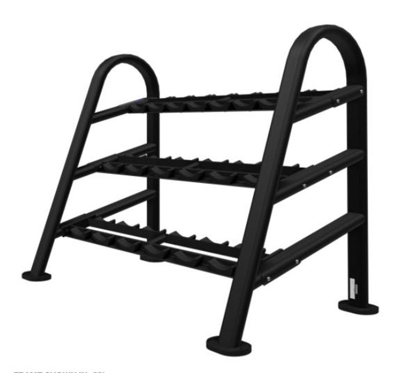 NAUTILUS INSTINCT DUMBBELL RACK 10-PAIR/3 TIER NAUTILUS INSTINCT DUMBBELL RACK 10-PAIR/3 TIER