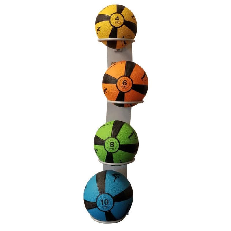 Smart Medicine Ball Rack, Wall Mounted Commercial Package