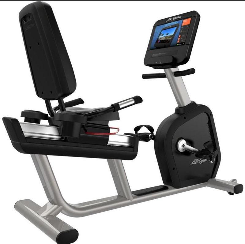 Life Fitness Integrity Life Cycle Recumbent Bike w/ C Console