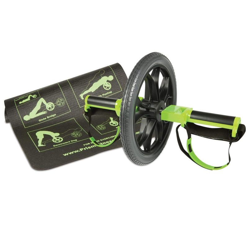 SMART CORE AB WHEEL WITH MAT BY PRISM FITNESS
