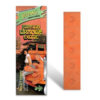 STICKY - Foreign Orange Exotic (800 MG) Gummies THC