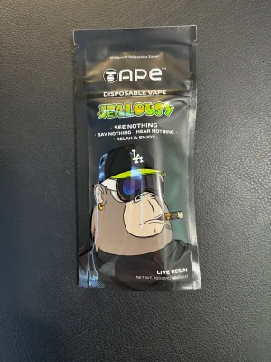 Ape - Live Resin Disposable Vape - Jealousy THC