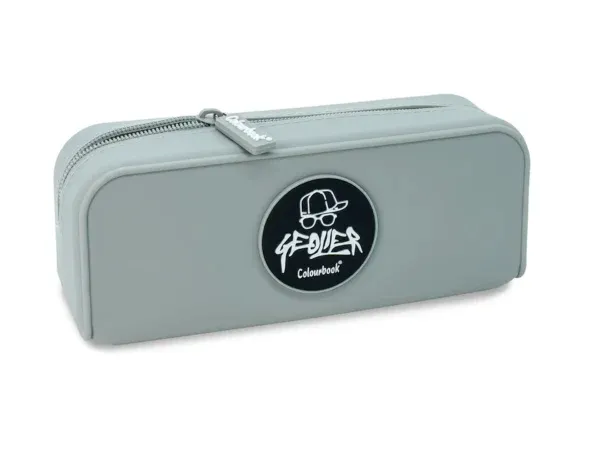 Astuccio portapenne Geolier in silicone - GRIGIO