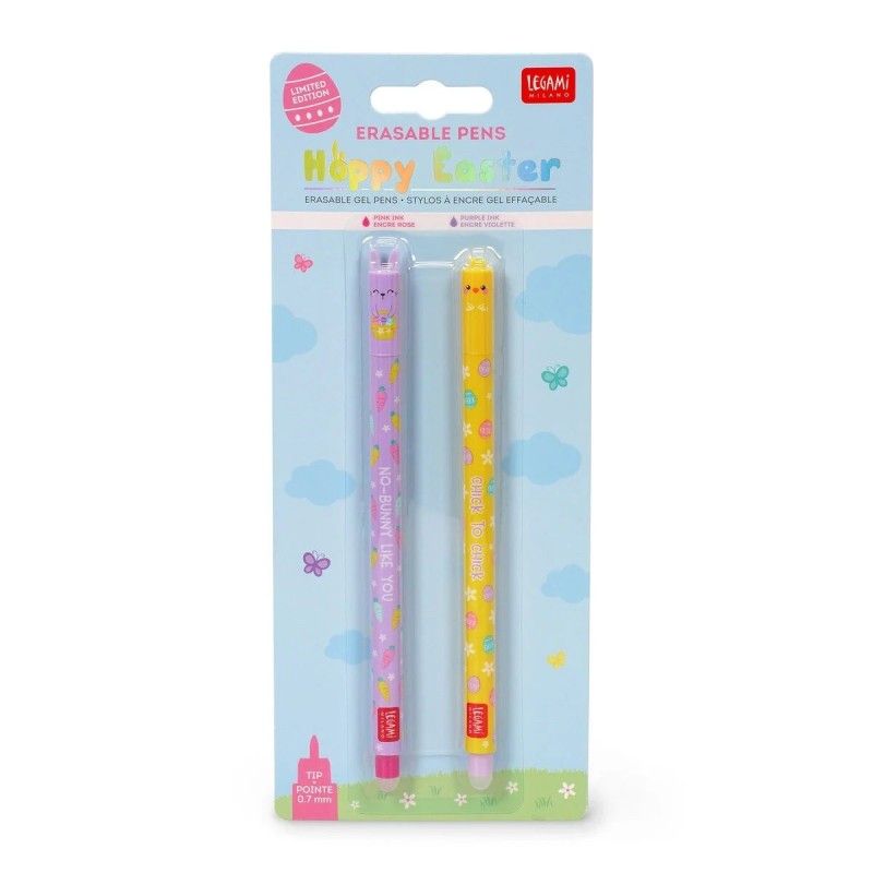 EDIZIONE LIMITATA - Set di 2 Penne Gel Cancellabili - Erasable Pen