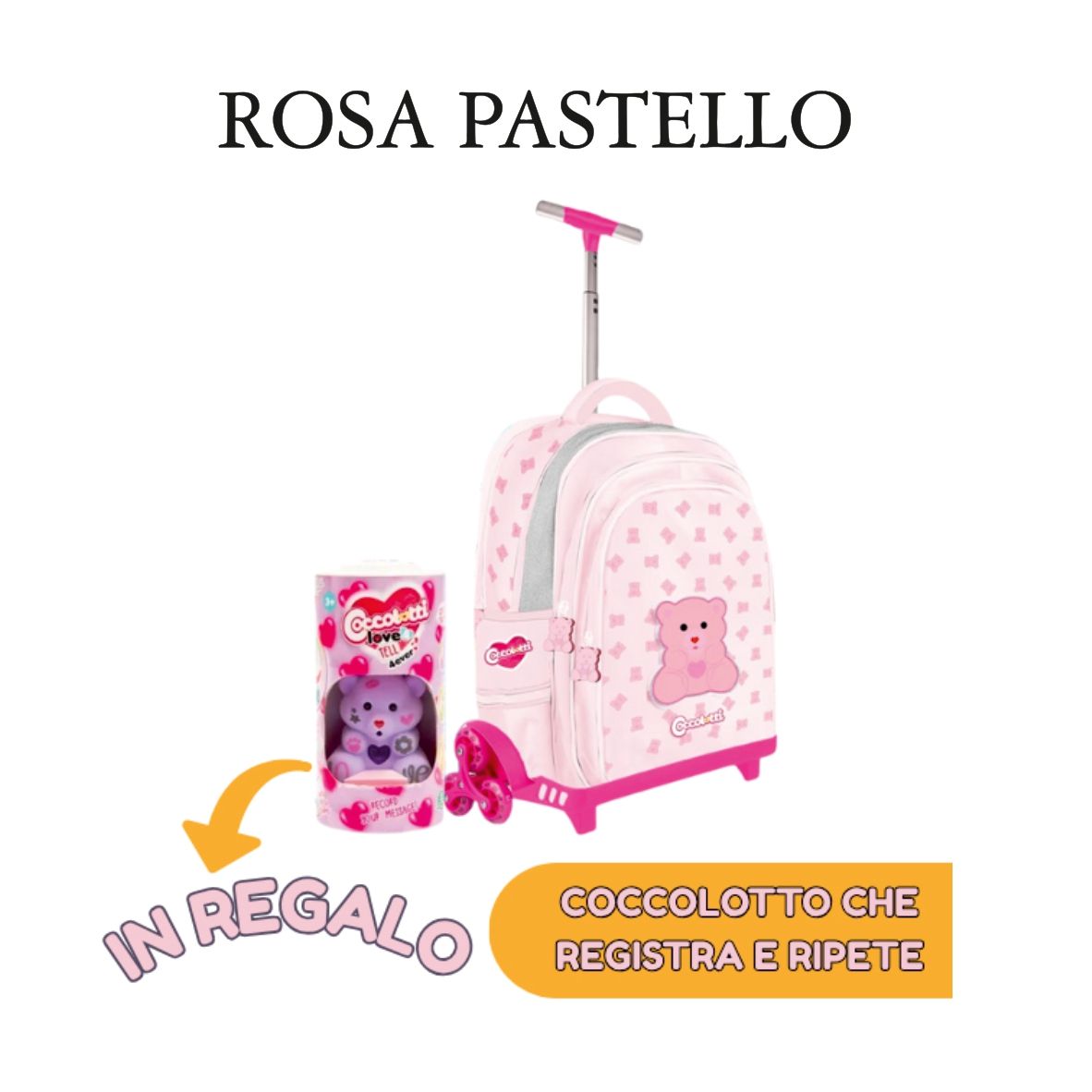 Trolley asilo Coccolotti con Coccolotto omaggio