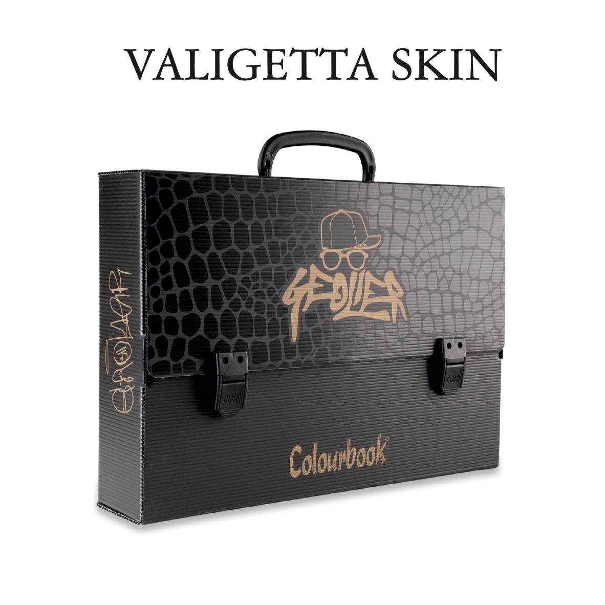 Valigetta scuola Geolier – dorso 8cm -COLOURBOOK