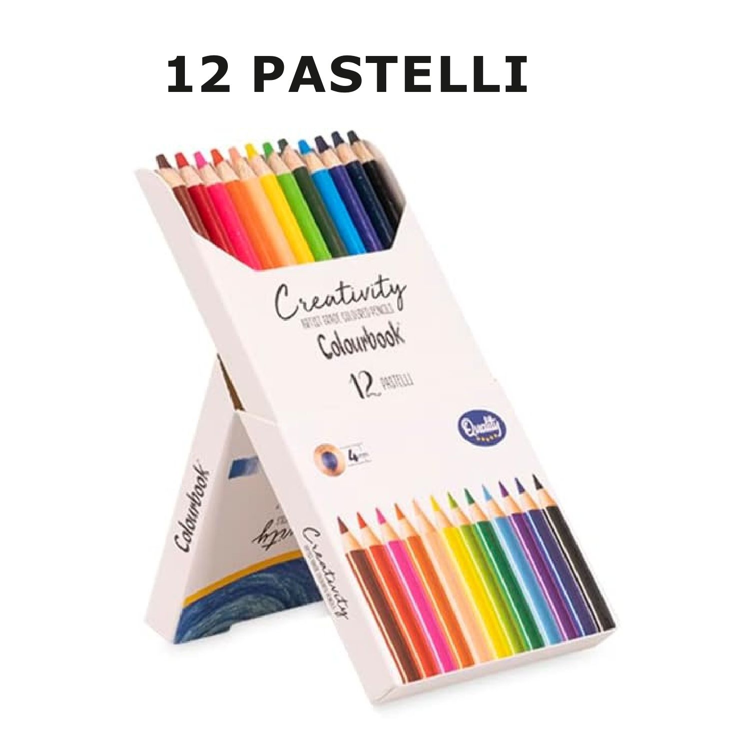 Colourbook Creativity - Matite A Pastello Colorate