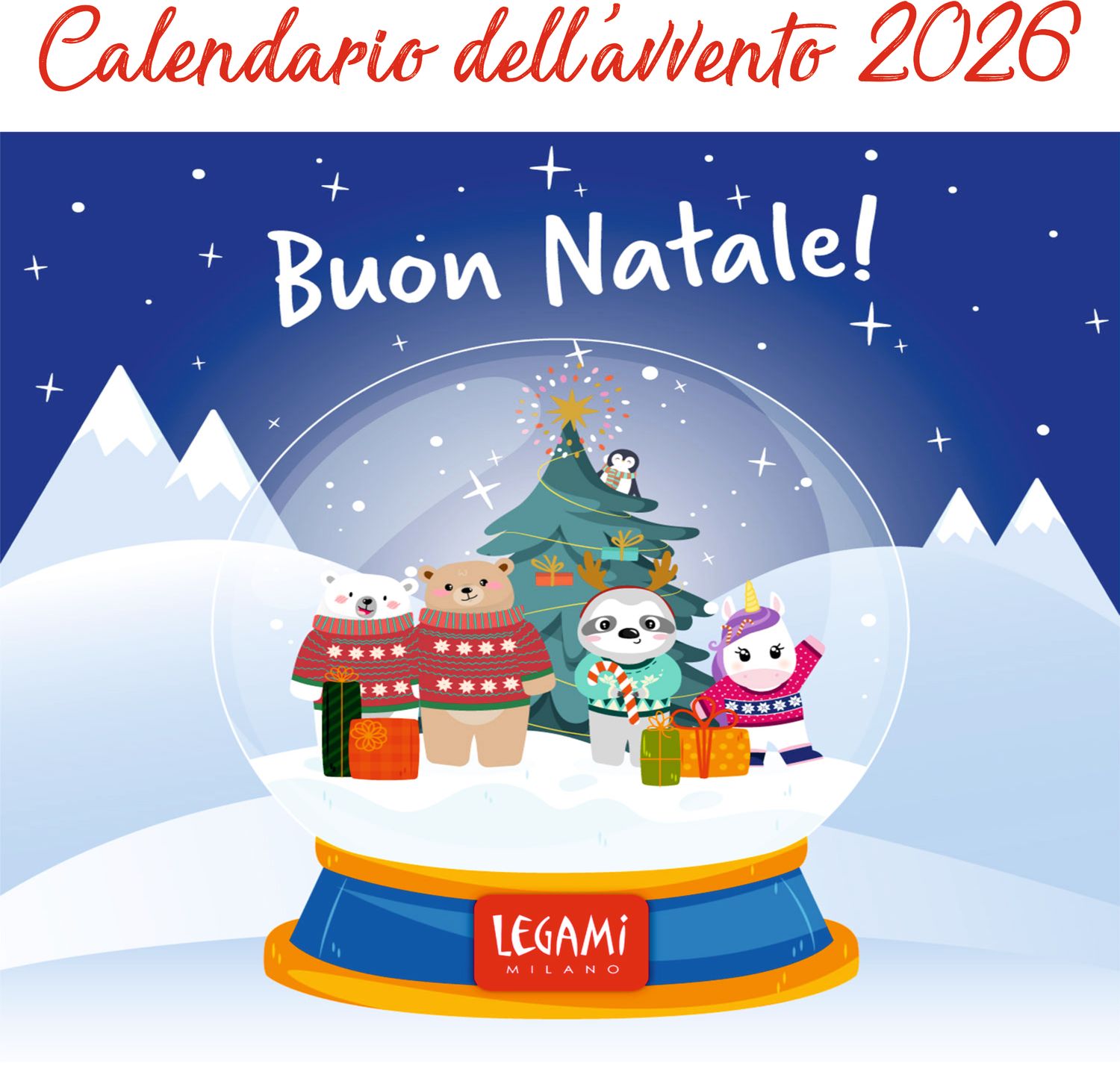 CALENDARIO DELL&#39;AVVENTO LEGAMI 2026