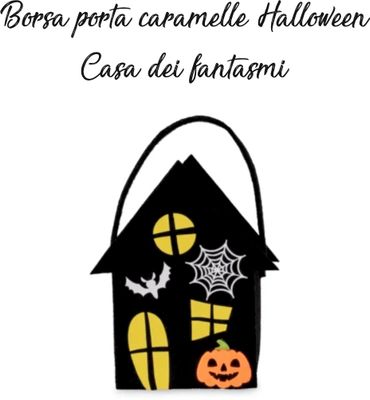 Borsa porta caramelle Halloween - COLOURBOOK