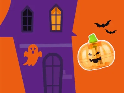 Temperamatite Zucca Halloween - COLOURBOOK