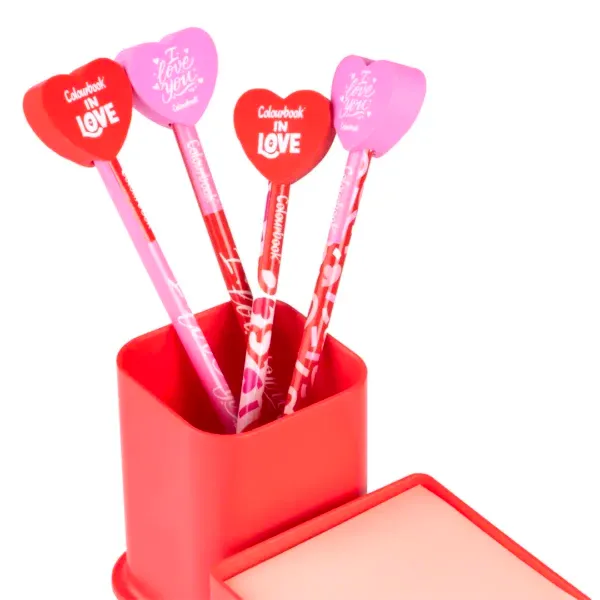 Matita con gomma In Love