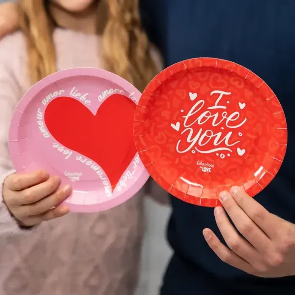 Set 8 piattini In Love