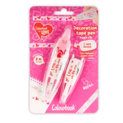 Nastro decorativo Deco Tape In Love +Refill