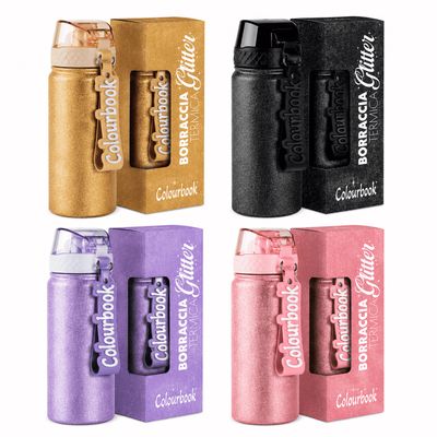Borraccia termica Glitter 550ml