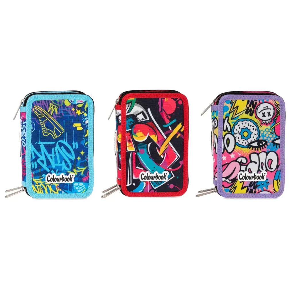Astuccio 3 zip Urban Wave