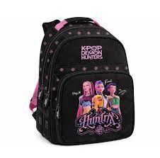 Zaino 3 zip organizzato K-pop Demon Hunters