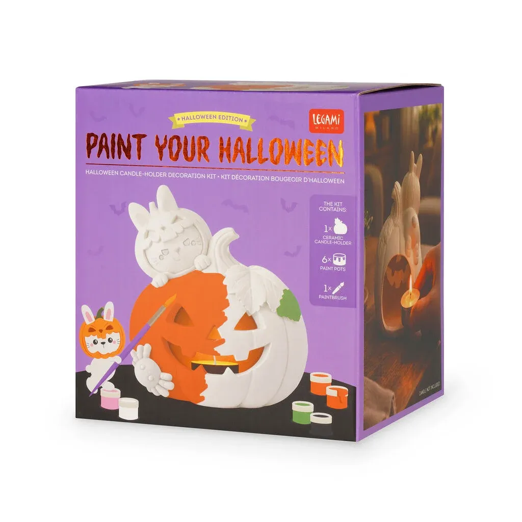 Kit Decorazione Portacandela di Halloween - Paint Your Halloween Kit Decorazione Portacandela di Halloween - Paint Your Halloween