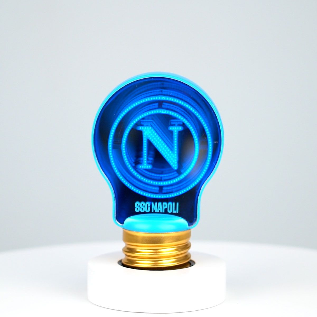 Lampada Mirror SSC Napoli – Senza fili – Ricarica USB-C