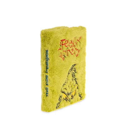 Quaderno A5 The Grinch – Feelin’ Grinchy – Copertina con effetto peluche Quaderno A5 The Grinch – Feelin’ Grinchy – Copertina con effetto peluche