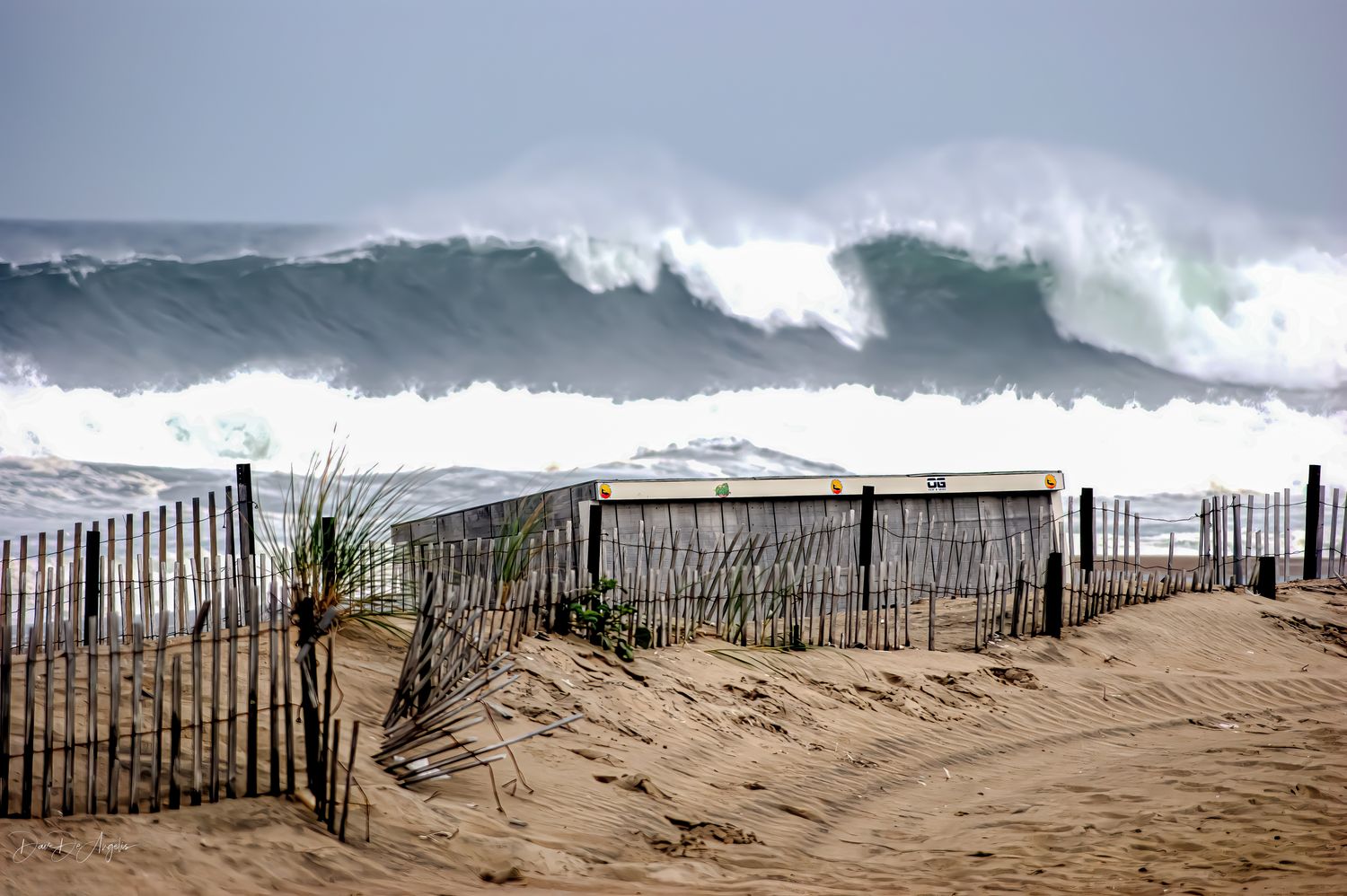 The Stormy Beach