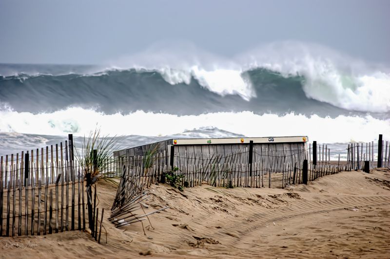 The Stormy Beach