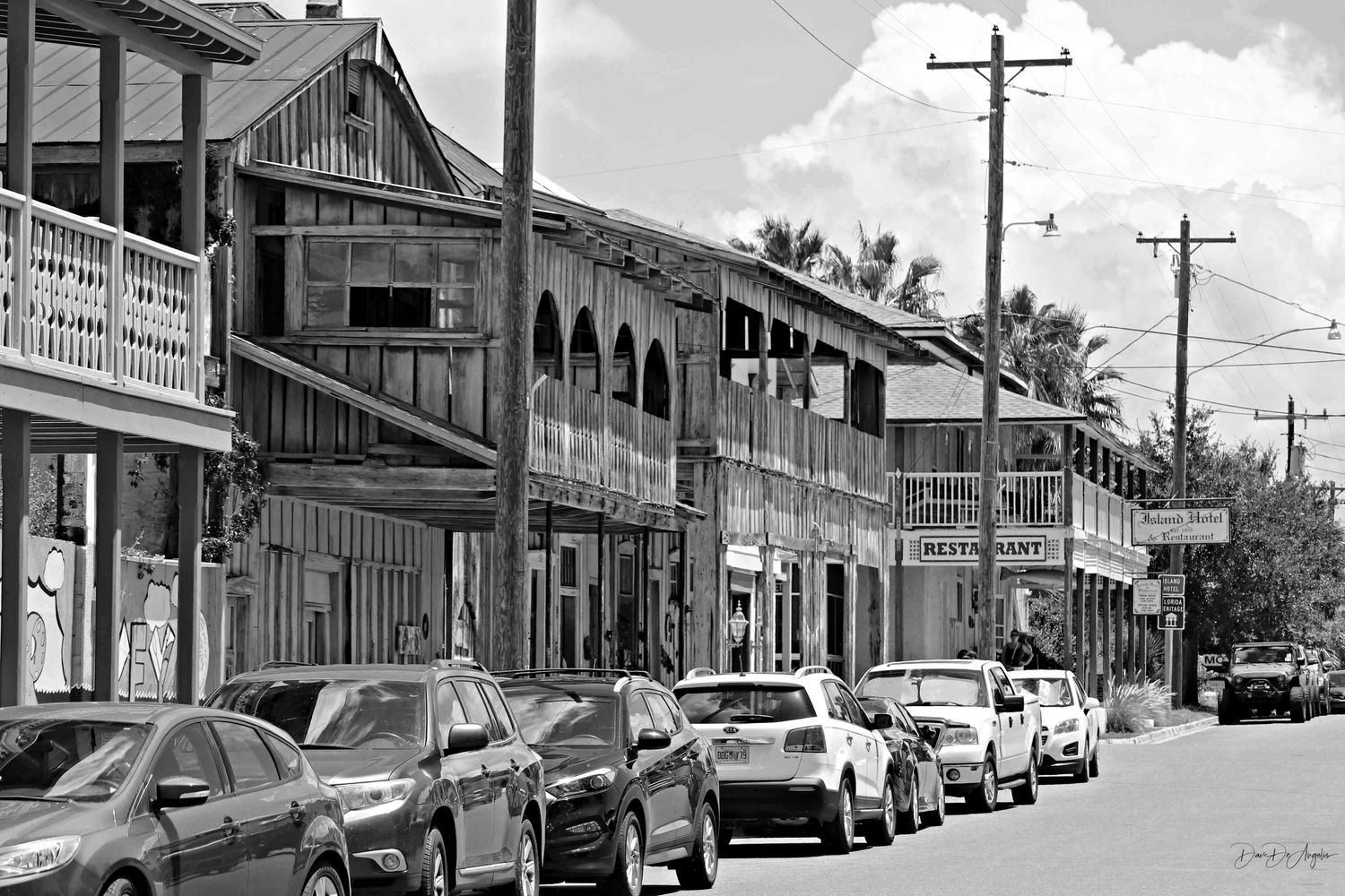 Black and White Town