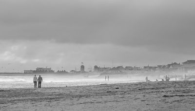 Walk On a Cloudy Beach