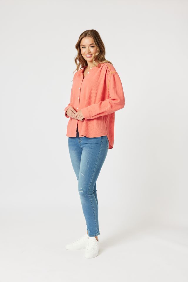 Rainbow Stitch Top 48001