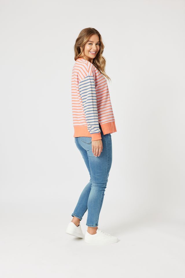 Maxwell Summer Stripe Sweat