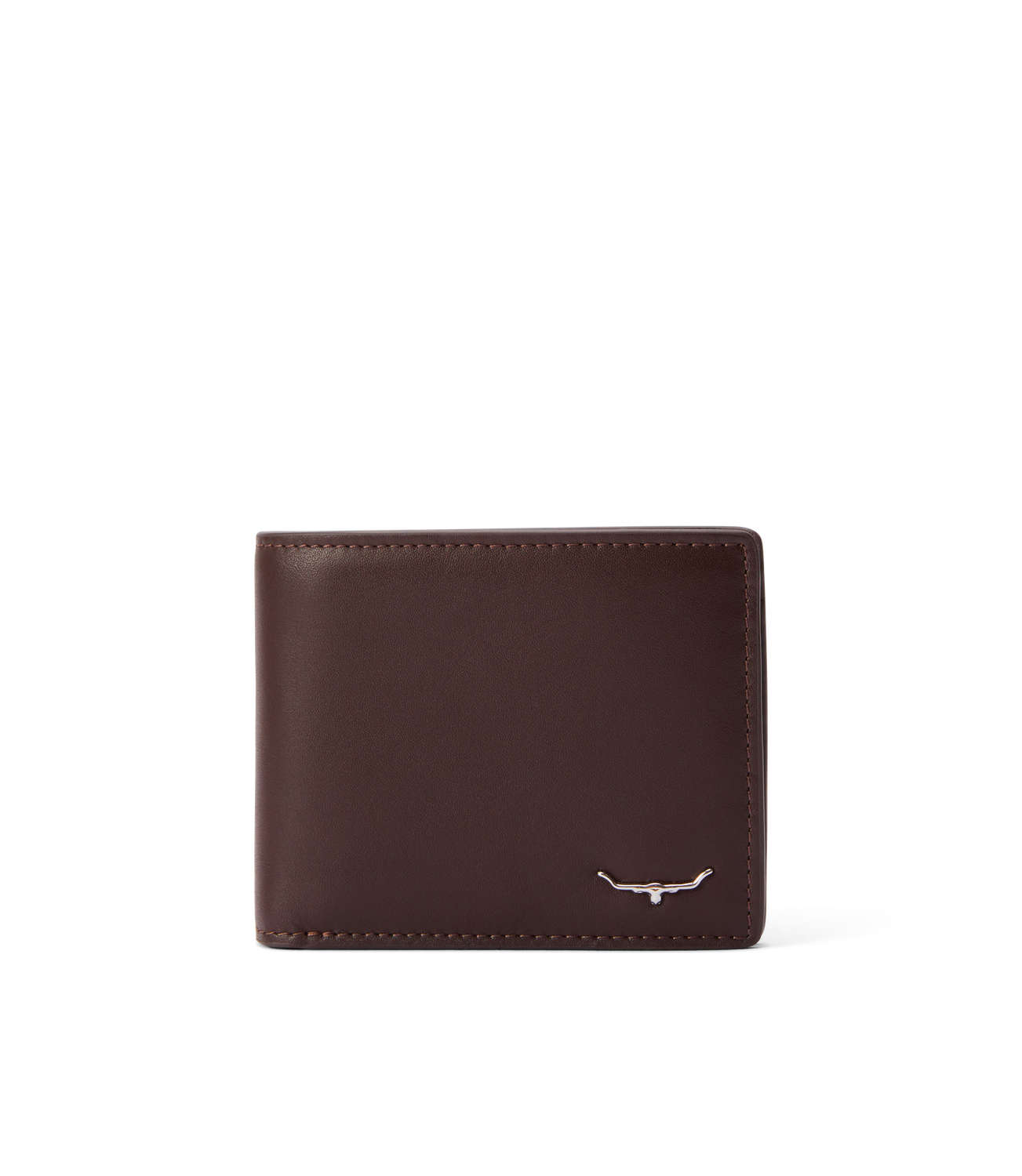Bifold Wallet with Pocket, Colour: Chestnut