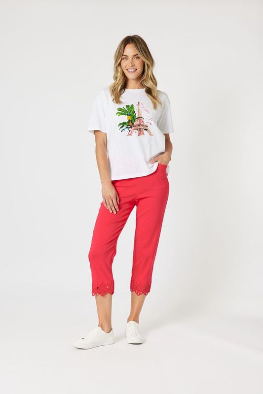 Parisian Print Tee - 48215