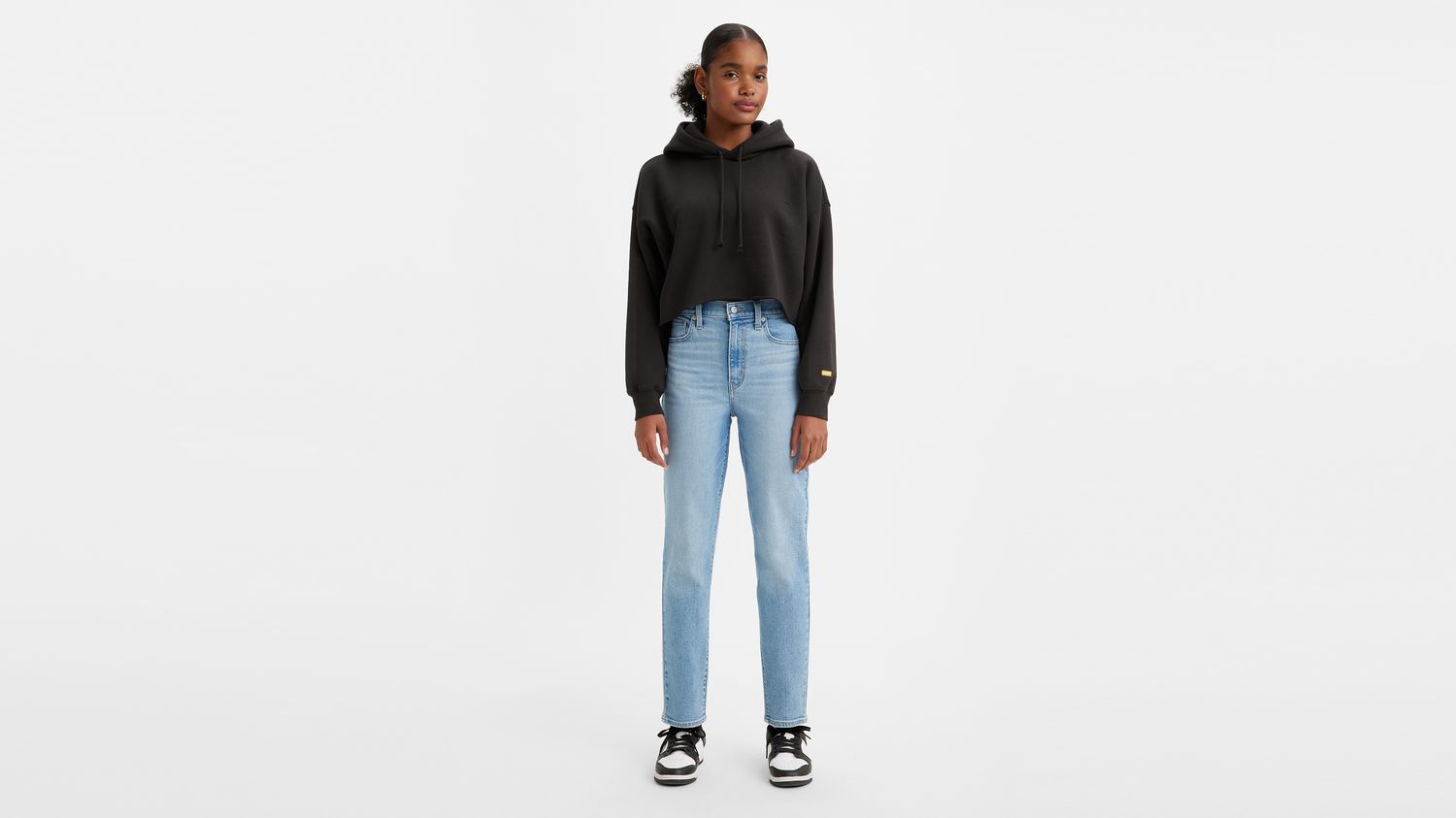 High Waisted Mom Jeans