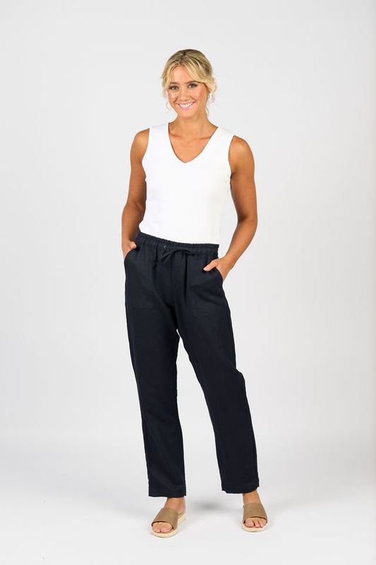 Slim Leg Ankle Grazer Pant - 5016