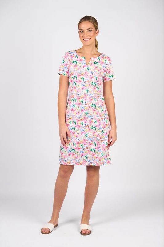 Lightweight Printed Dress - 6092LW