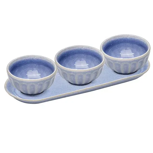 Marguerite Bowl and Tray set