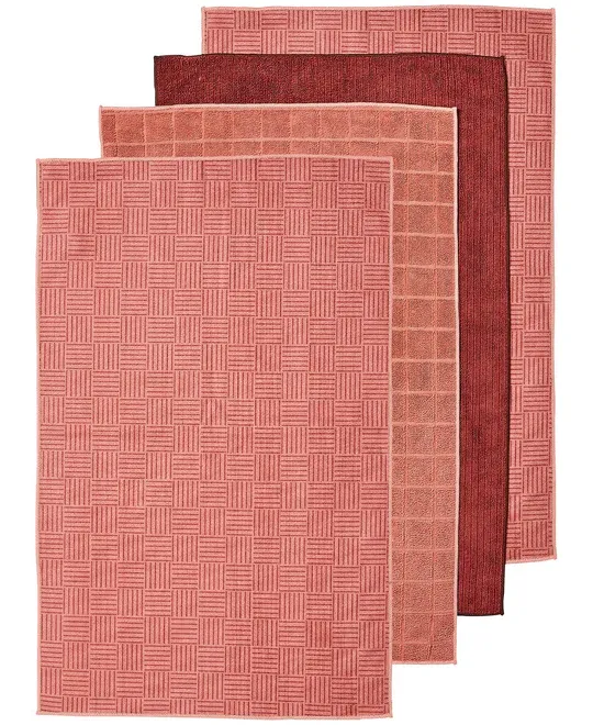 Ladelle Microfibre 4 Pack Kitchen Towels