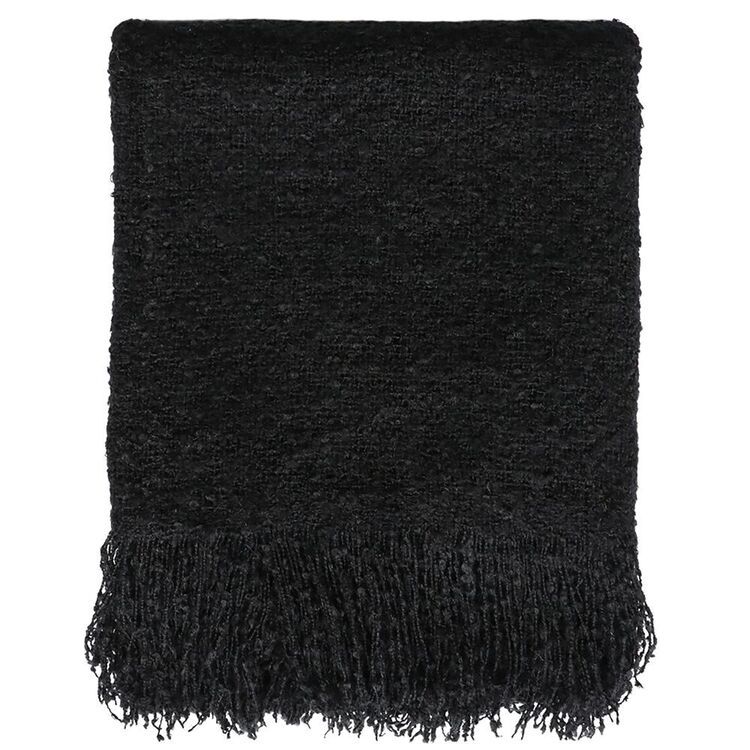 Clara Throw Black